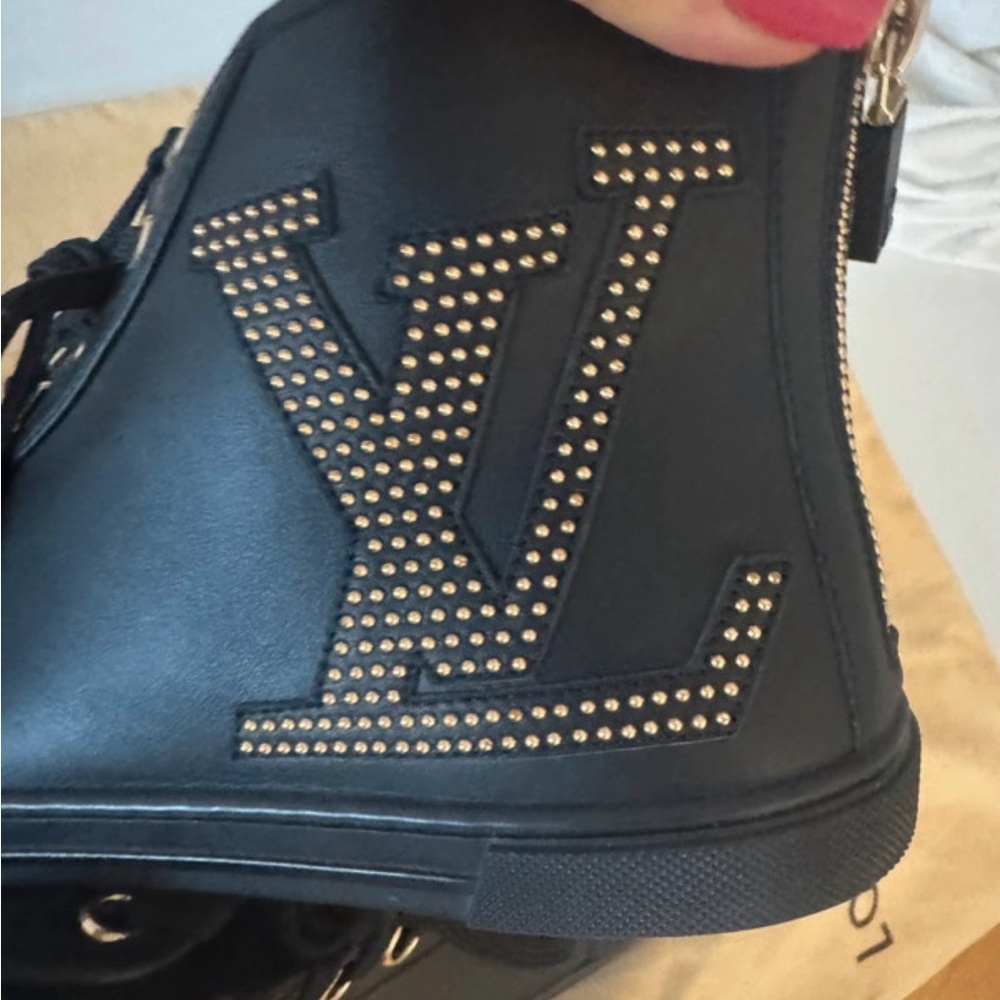 Louis Vuitton Studded High-Tops - Picture 5 of 9